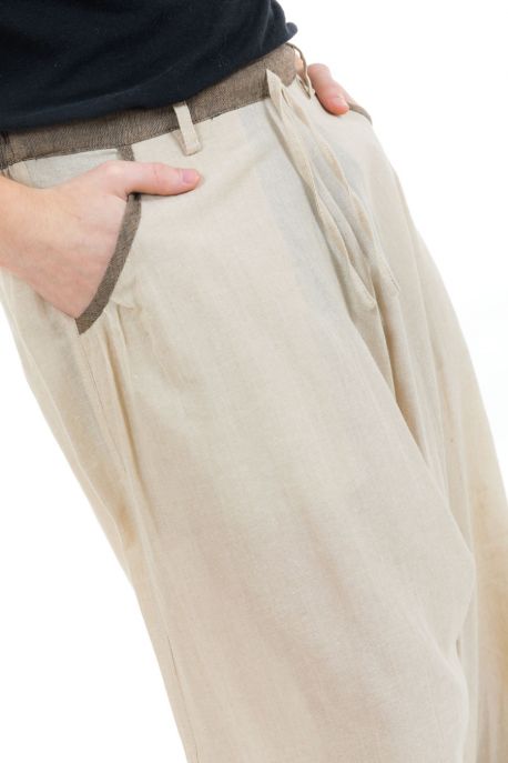 Pantalon sarouel droit casual Samadhi personnalisable