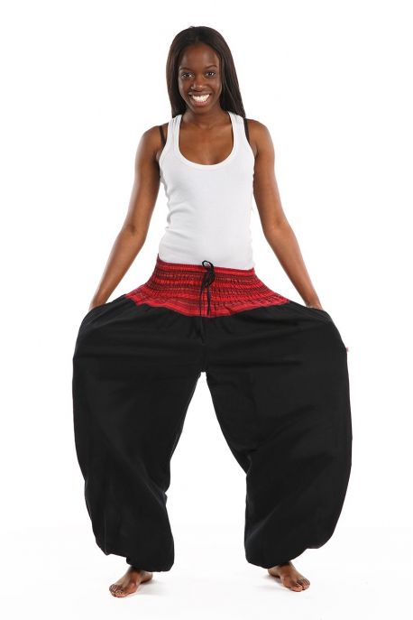 Pantalon sarouel elastique grande taille Khaita personnalisable