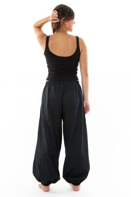 Pantalon ballon bouffant femme coton epais Lalleh personnalisable