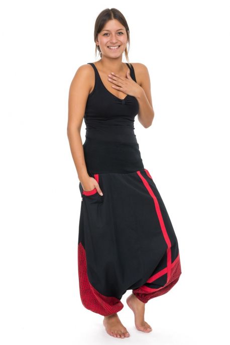 Sarouel femme balloon bandeau elastique maternite Deedee