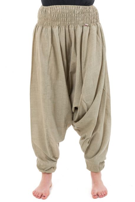 Pantalon sarouel elastique uni aladin sarwel indien