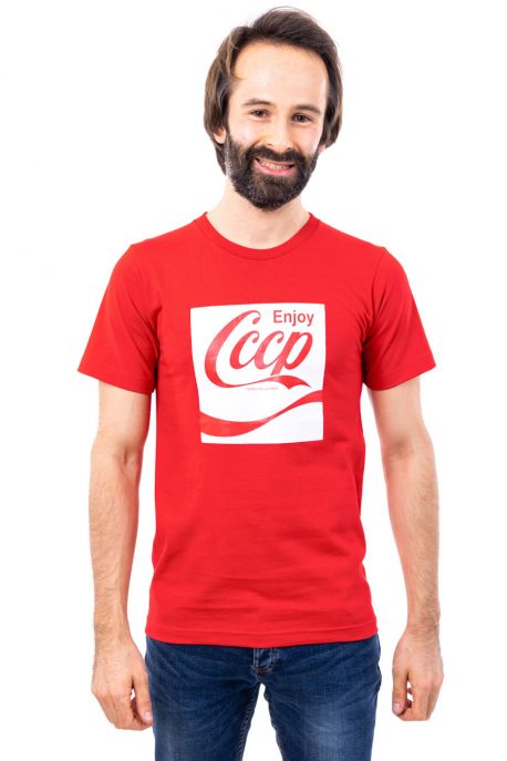 T-shirt parodique cola Enjoy CCCP