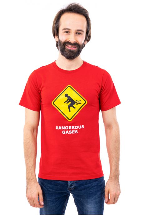 T-shirt humoristique Dangerous gases