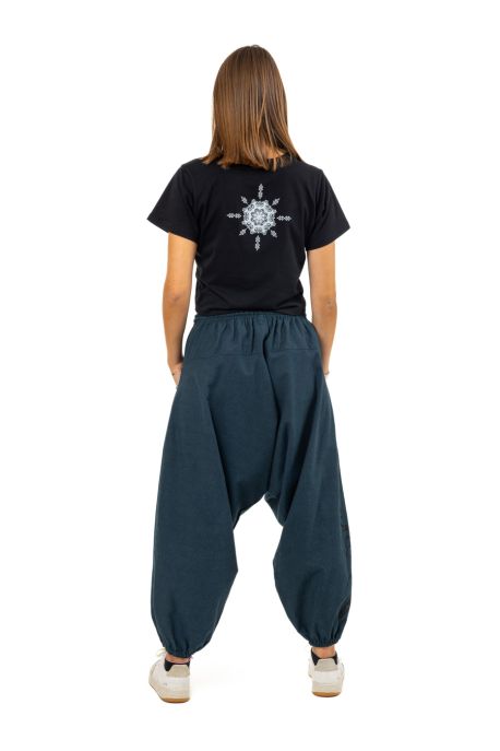 Sarouel unisexe bouffant fluide Crépuscule