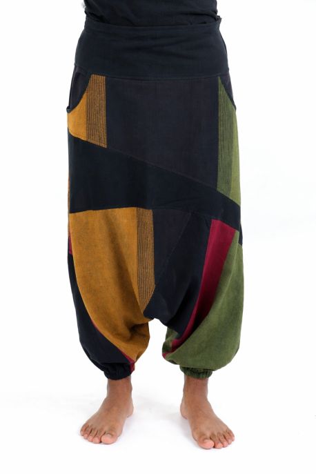 Sarouel mixte graphic ethnic Tapanga zoom
