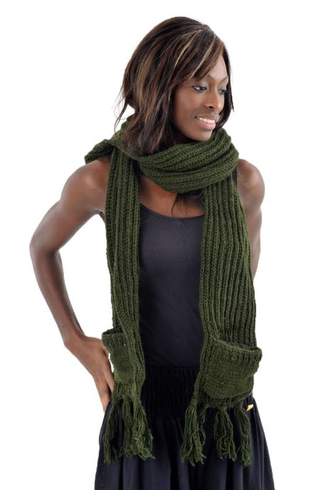 Capuche Echarpe moufle pure laine douce Le 3 en 1 