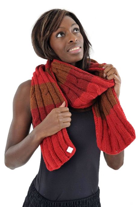Echarpe pure laine douce multicolore